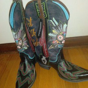 Rare Gypsy Soule Ariat Boots Size 7